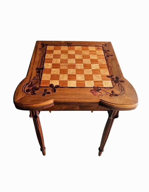 Louis Majorelle "Clover" Games Table