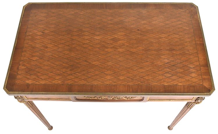 Table bureau de style Louis XVI 