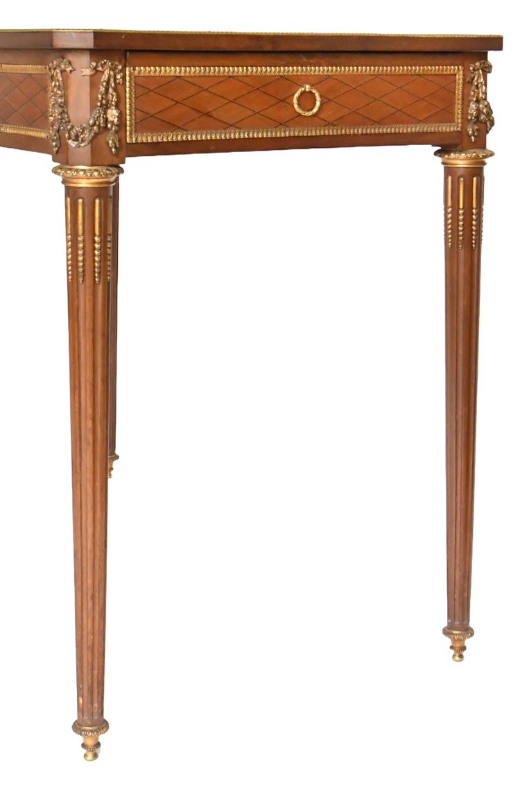 Table bureau de style Louis XVI 