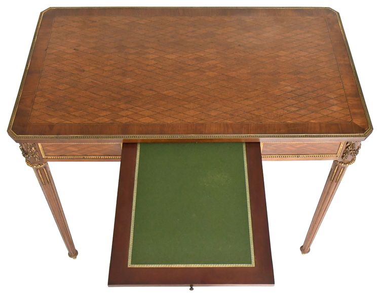 Table bureau de style Louis XVI 