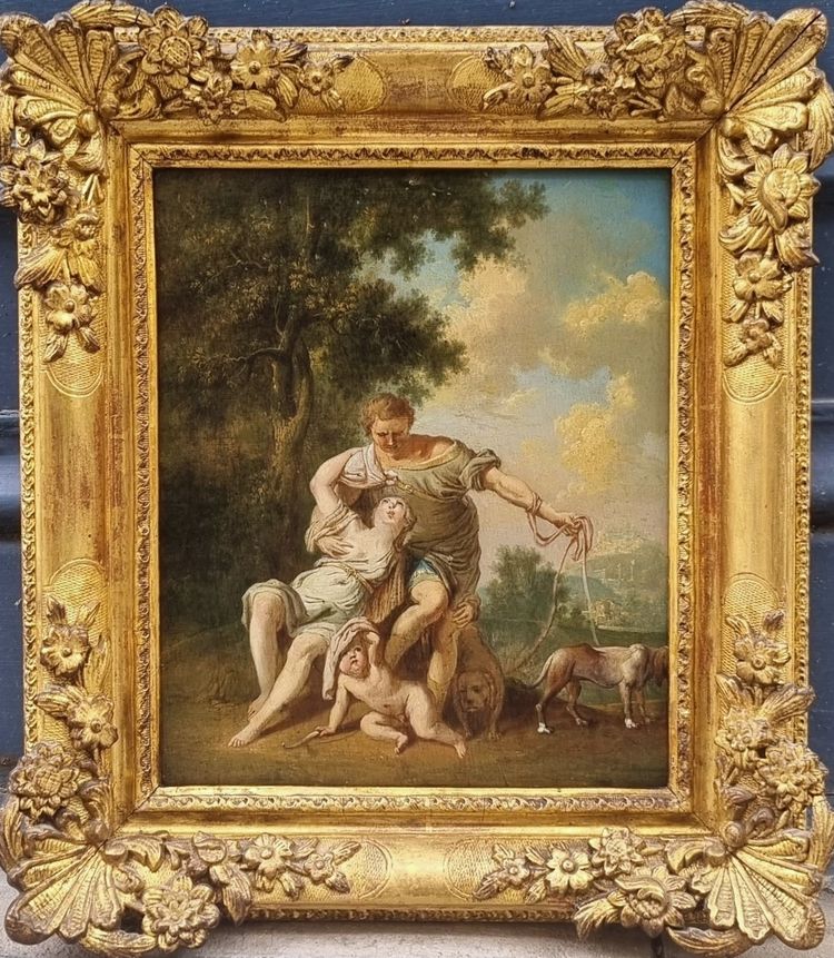 Anicet Charles Gabriel LEMONNIER (Attributed to) - Venus and Adonis
