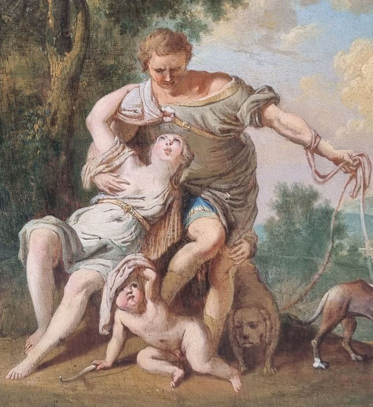 Anicet Charles Gabriel LEMONNIER (Attributed to) - Venus and Adonis