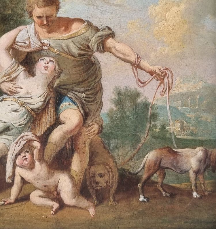 Anicet Charles Gabriel LEMONNIER (Attributed to) - Venus and Adonis