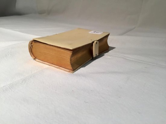 Livre à Couverture En Ivoire, 1885.