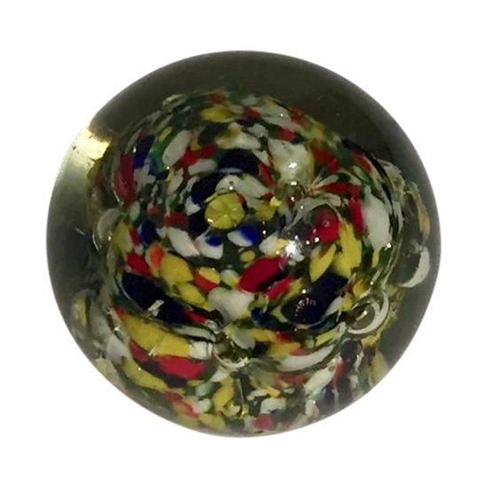 Sulfure / Boule De Verre Murano, XXe Siècle