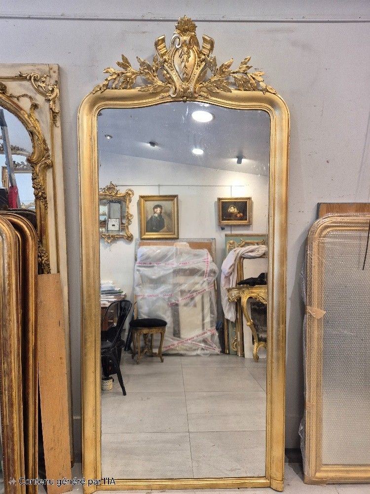 miroir Napoléon III époque 