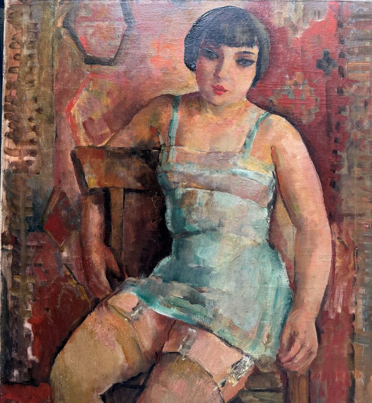 Pierre-Ernest Kohl (1897–1985) Portrait présumé de Kiki de Montparnasse, 1927