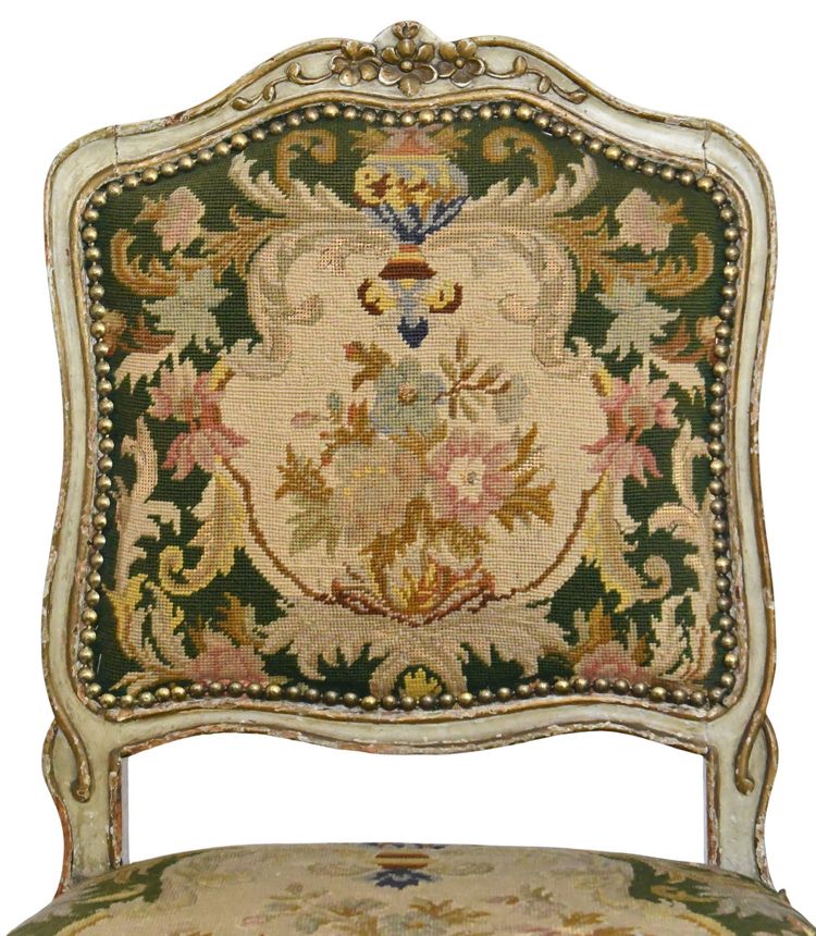 Sedia d'epoca Luigi XV timbrata Claude-François DROUILLY, maestro 27 luglio 1748