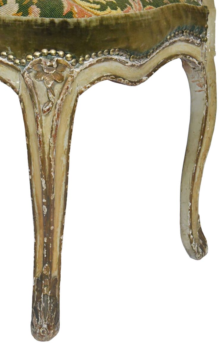 Sedia d'epoca Luigi XV timbrata Claude-François DROUILLY, maestro 27 luglio 1748
