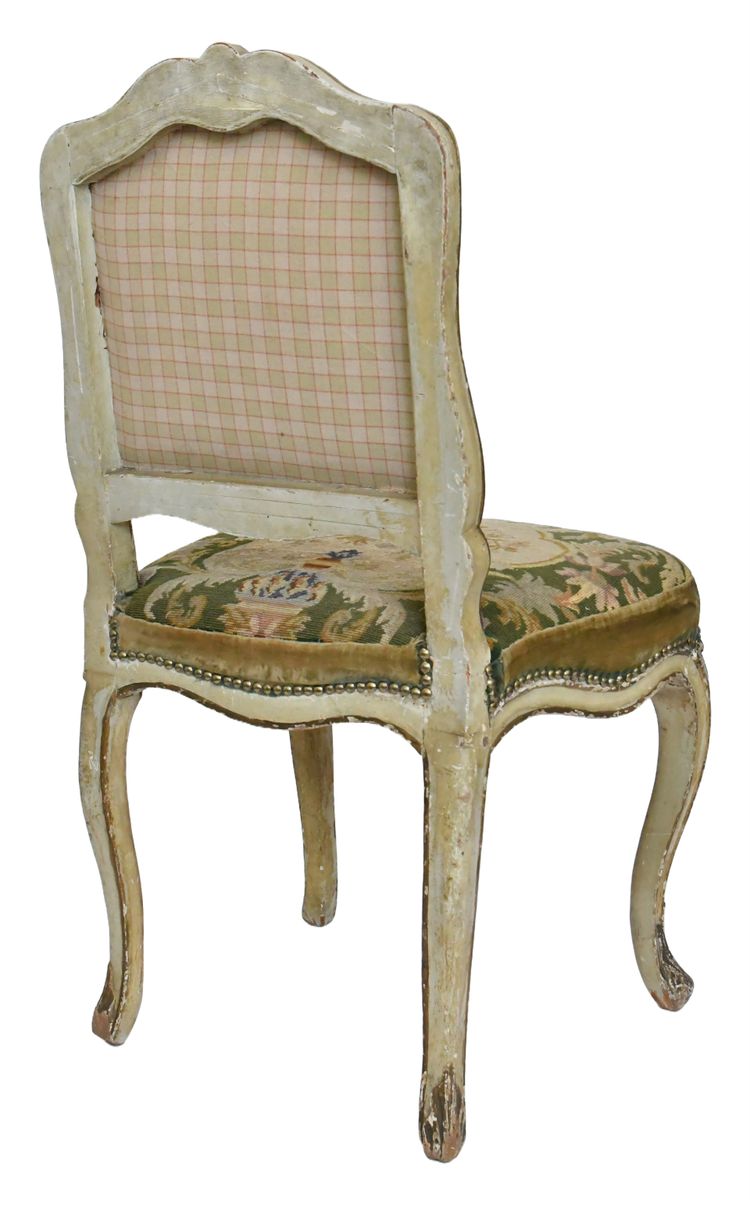 Sedia d'epoca Luigi XV timbrata Claude-François DROUILLY, maestro 27 luglio 1748
