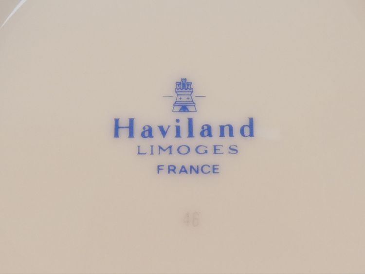 HAVILAND Vase in LIMOGES porcelain model DAMMOUSE