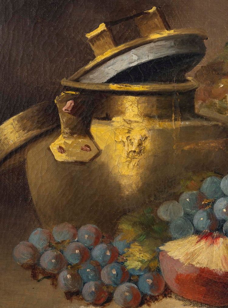 A pair of still life paintings, Roy FX