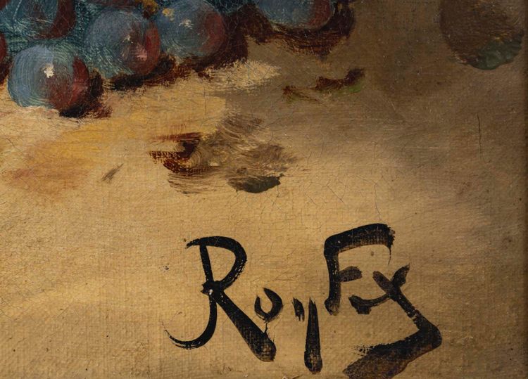 A pair of still life paintings, Roy FX