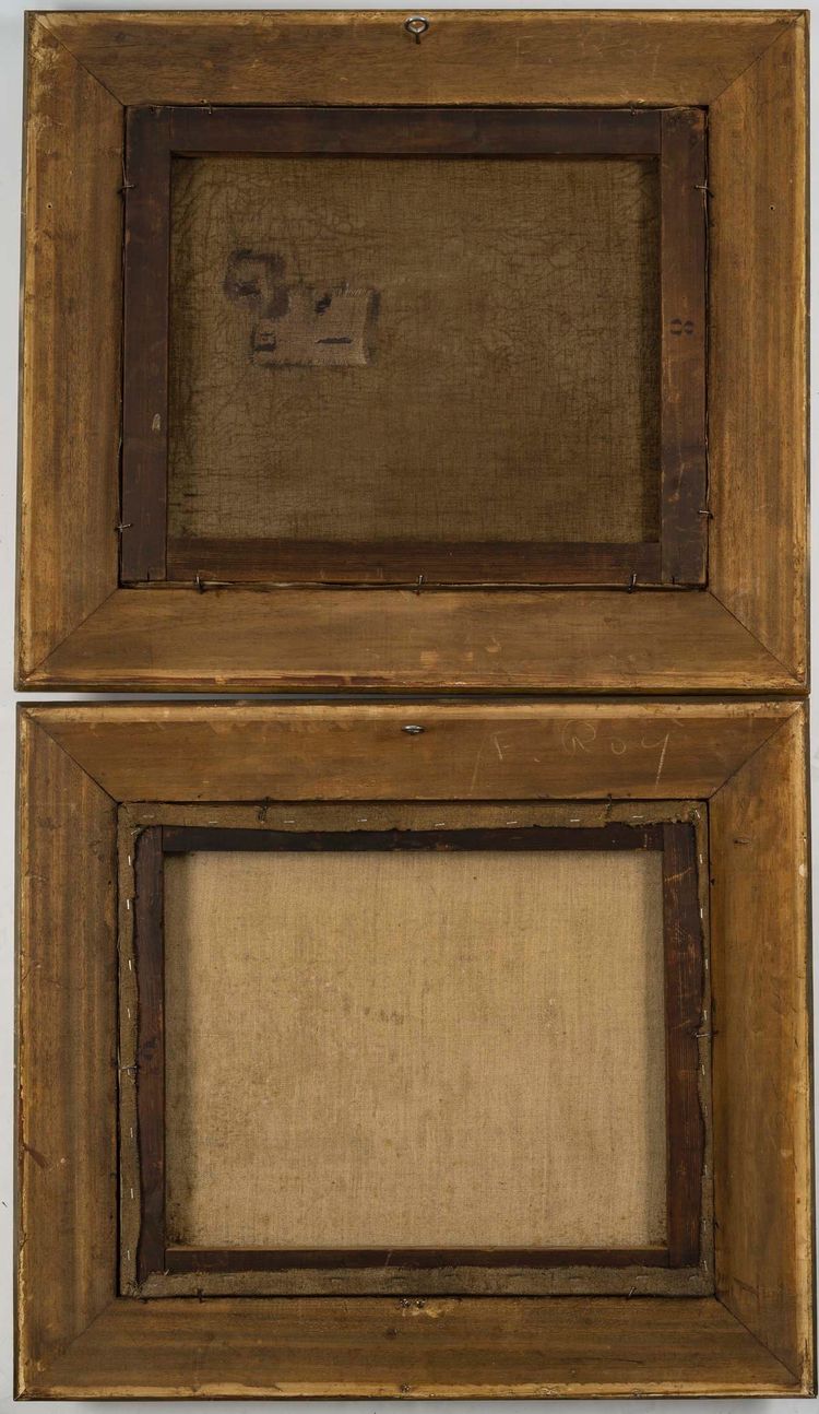 A pair of still life paintings, Roy FX