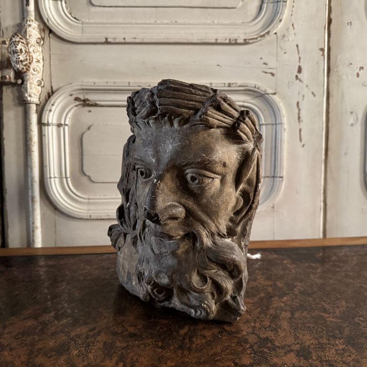 Plâtre d'atelier personnage à l'Antique par Charles Filleul XXe