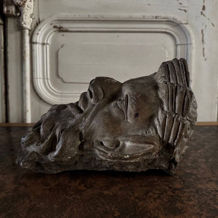 Plâtre d'atelier personnage à l'Antique par Charles Filleul XXe