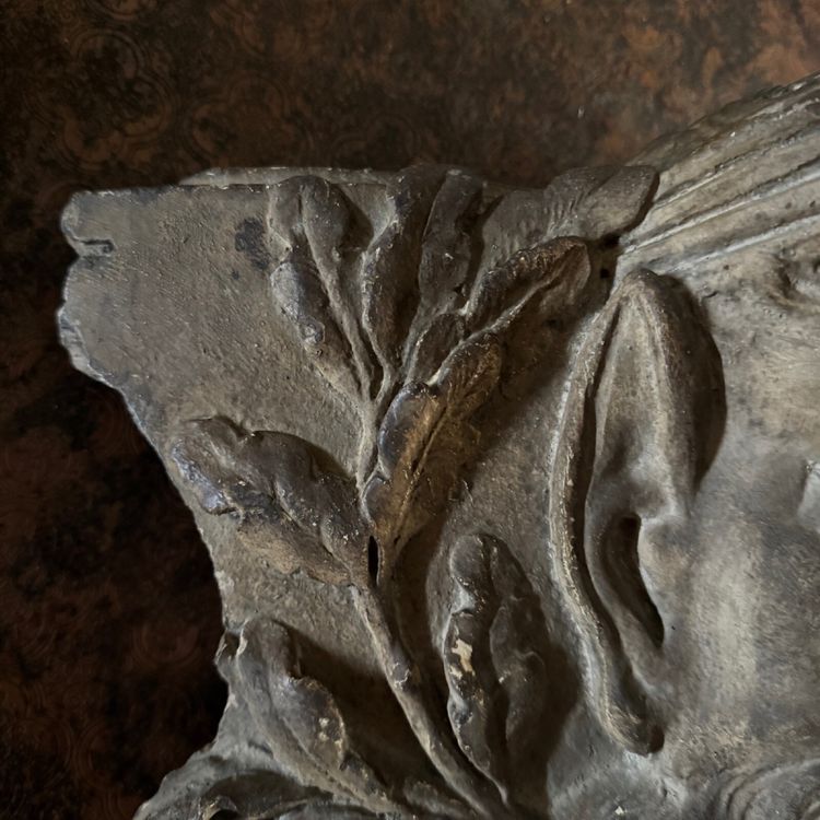 Plâtre d'atelier personnage à l'Antique par Charles Filleul XXe