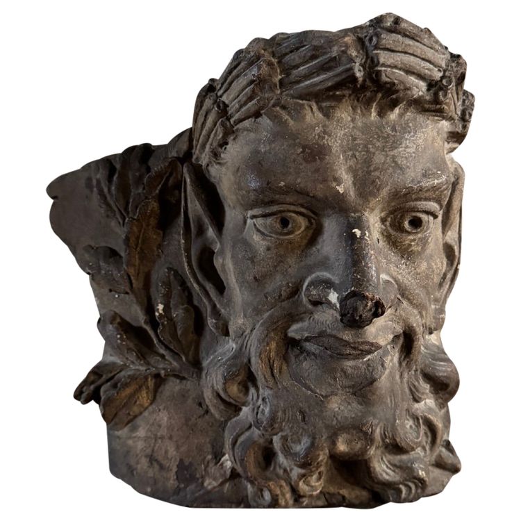 Plâtre d'atelier personnage à l'Antique par Charles Filleul XXe