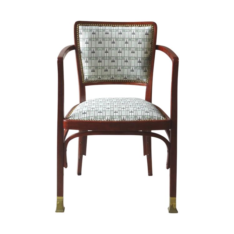 Fauteuil N°719 de Kohn, Secession viennoise 1905 - no Thonet -
