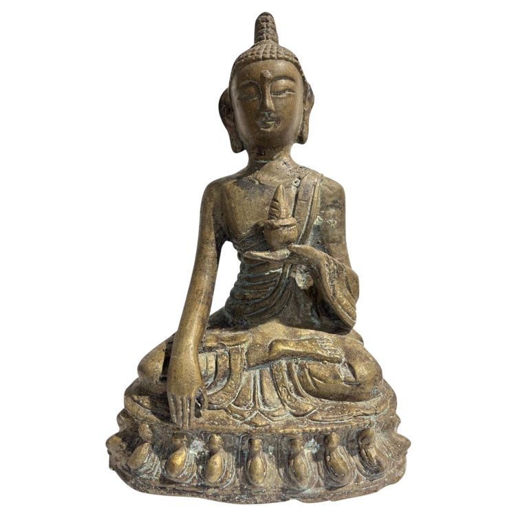 Bouddha Tibétain En Bronze