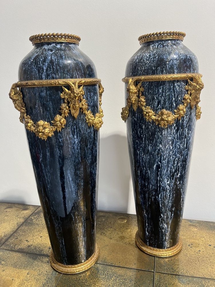 Pair of "La Louvière" vases