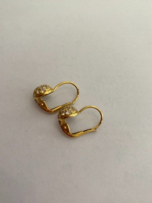 Coppia di lanterne d'oro 18 carati