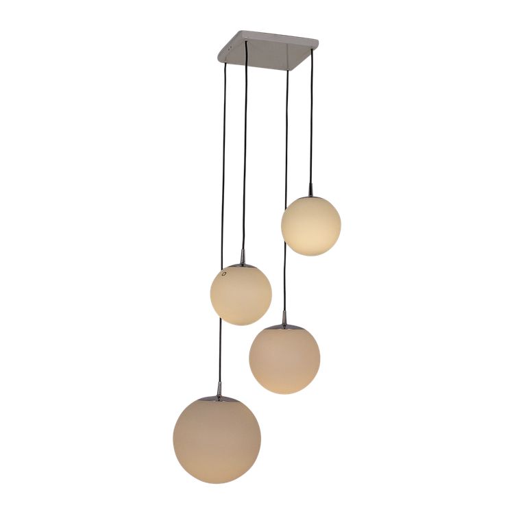 Cascade" suspension lamp by Peill & Putzler.