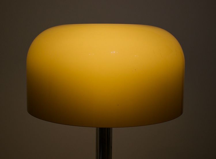 Space Age chrome tulip floor lamp.