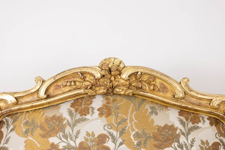 Fauteuil de style Louis XV, avec son dossier à la reine. Époque 1900-1950. LS5602435?M