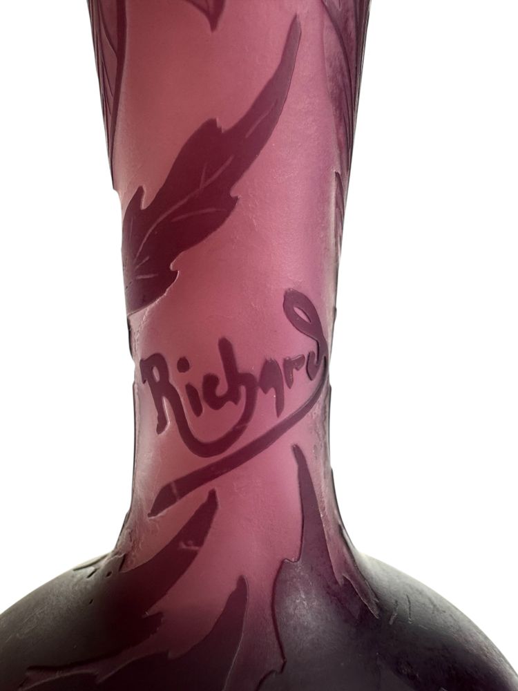 Richard - Vase mit Blumendekor