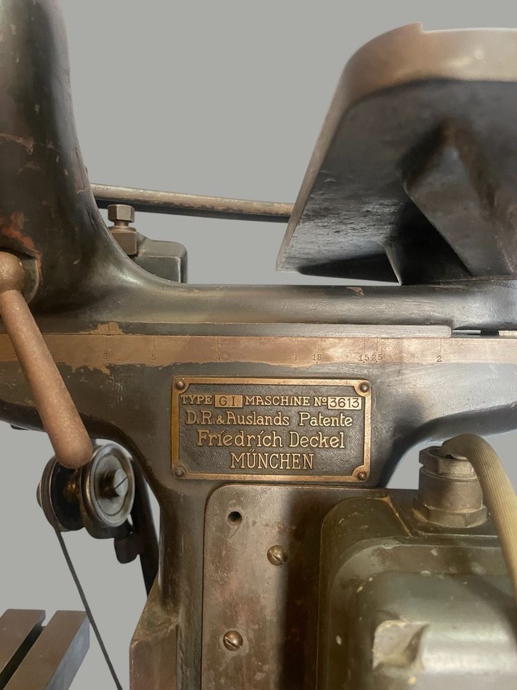 Macchina industriale a pantografo Friedrich Decker Circa 1925