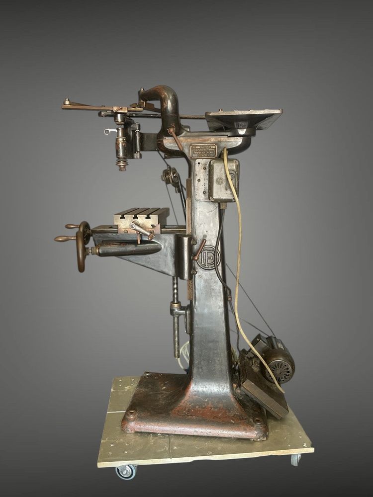 Macchina industriale a pantografo Friedrich Decker Circa 1925