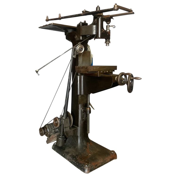 Macchina industriale a pantografo Friedrich Decker Circa 1925