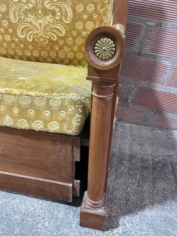 Sofa - Banqute Epoch Empire in walnut