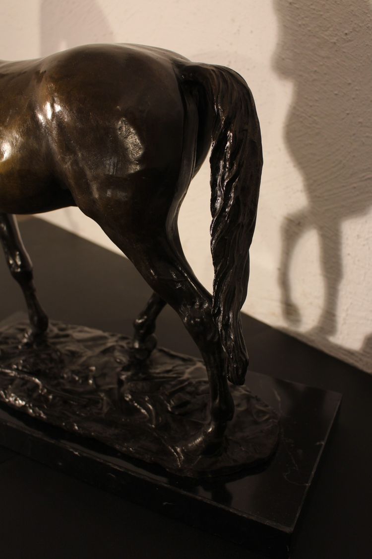  Cavallo di bronzo del XIX secolo