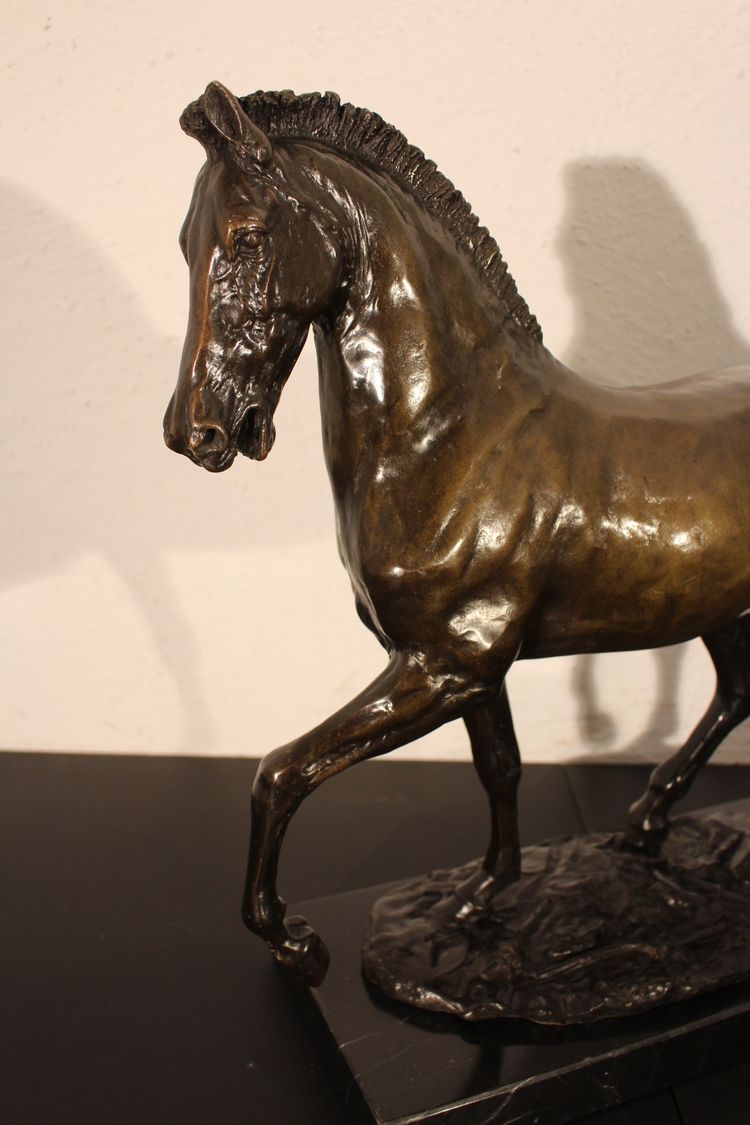  Cavallo di bronzo del XIX secolo