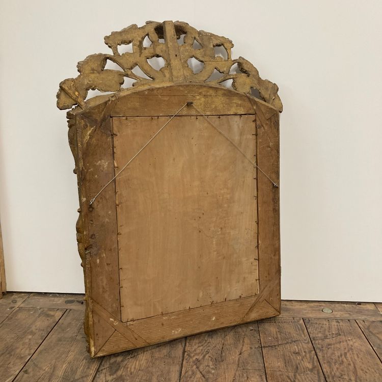 Specchio d'epoca Regency con paretine