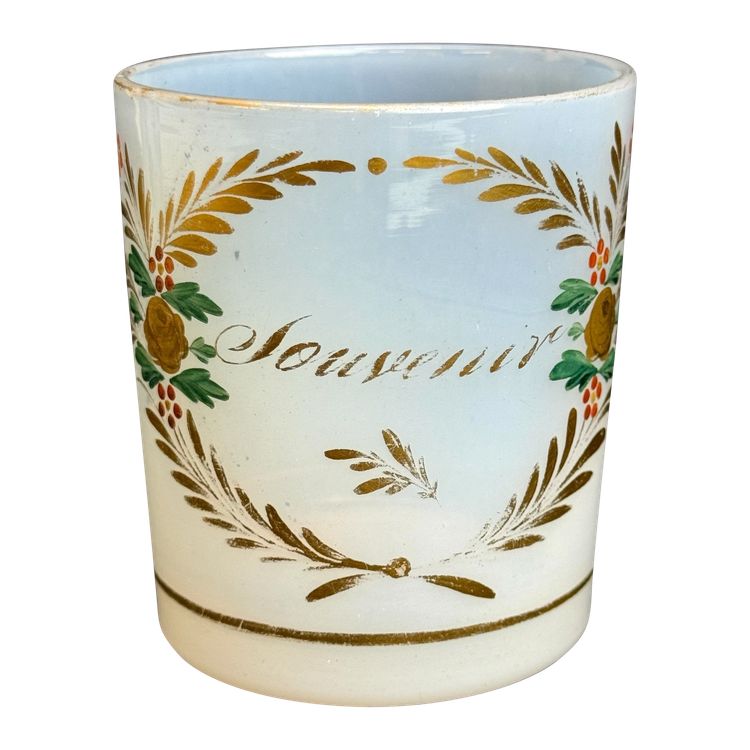 Jean-Baptiste Desvignes, Becher Aus Opalinum "Souvenir".