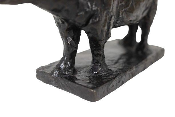 François Pompon. "Rinoceronte", bronzo, stampato nel 2006. LS63922109M