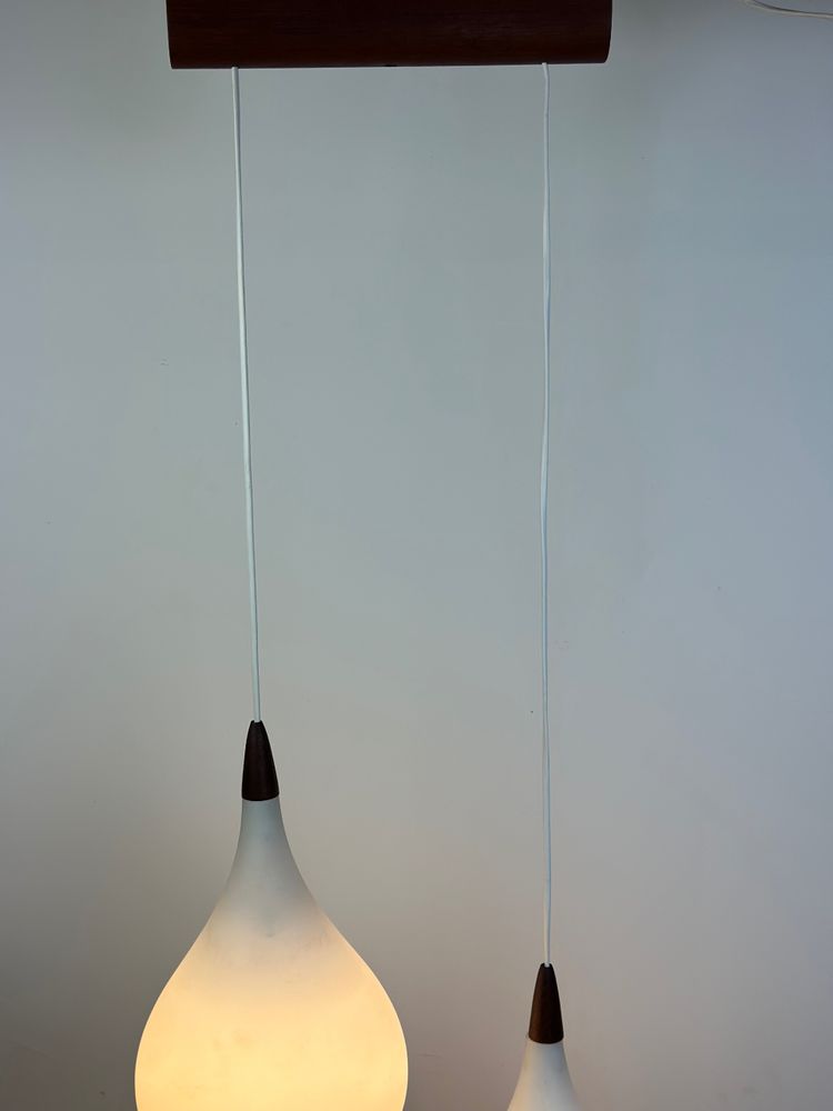 Scandinavian chandelier Kristiansson for Luxus Sweden 1960