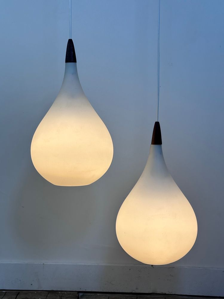 Scandinavian chandelier Kristiansson for Luxus Sweden 1960