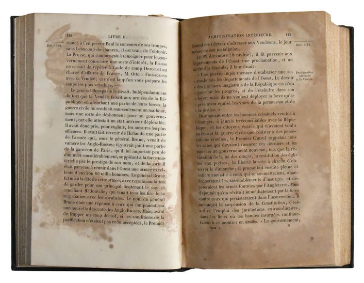  "Histoire du Consulat et de l'Empire" 20 vols Adolphe Thiers 1845