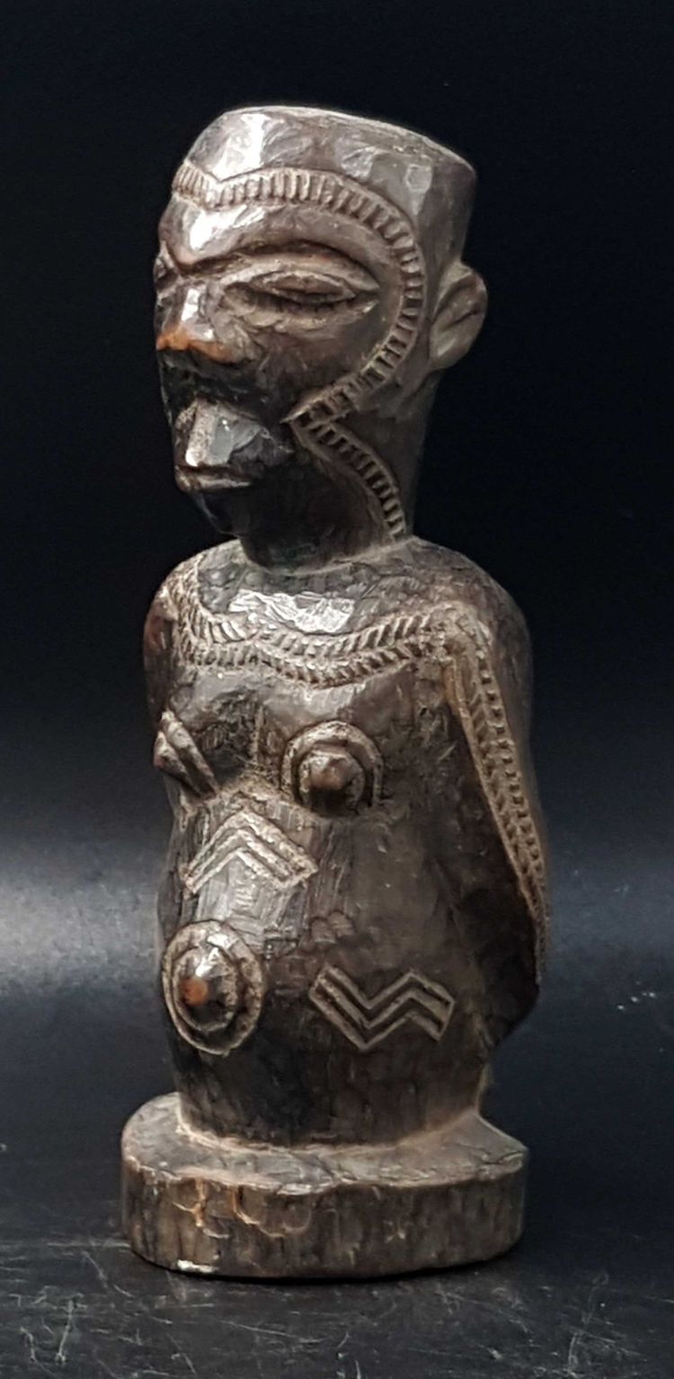 Figura di un prigioniero, popolo Kuba, D.R.C.