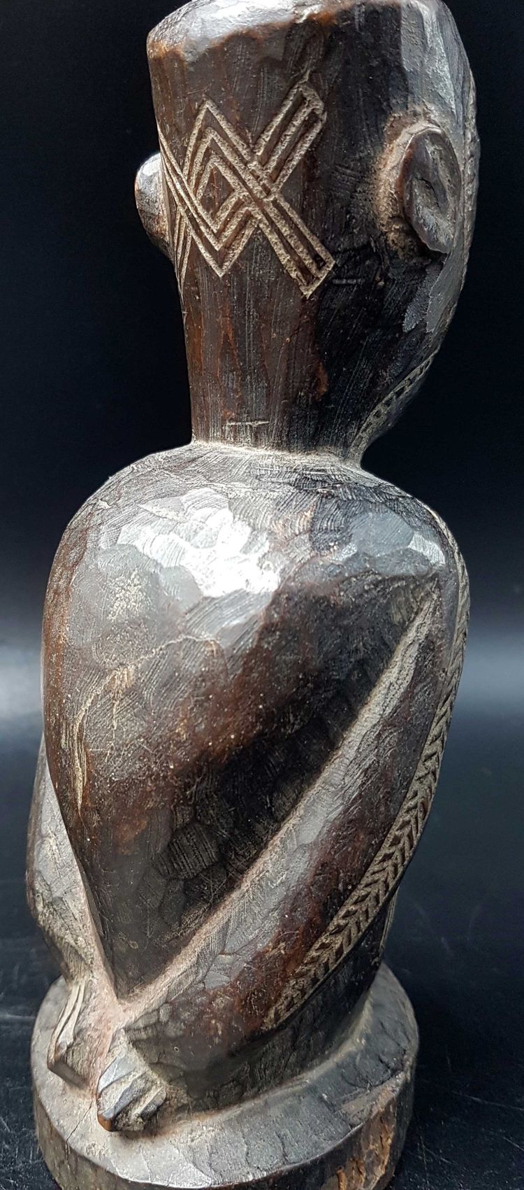 Figura di un prigioniero, popolo Kuba, D.R.C.