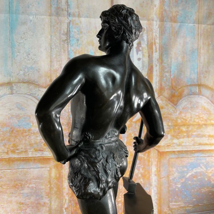 Große Bronzestatue "Die Arbeit" unterzeichnet Maurice Constant - 60 cm - Frankreich, 20. Jahrhundert