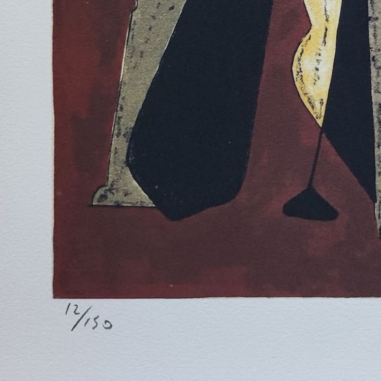 1960s Gorgeous Man Ray "Promenade" Limited Edition Lithograph