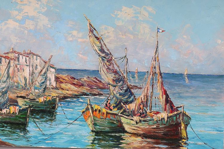 Fortuné CAR 1905/1970, Martigues, La Provence, Sud della Francia