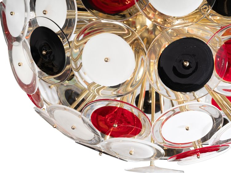 Murano Glass Chandelier, Late 20th Century