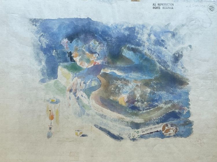 "Il fumatore d'oppio", Léa Lafugie (1890-1972)