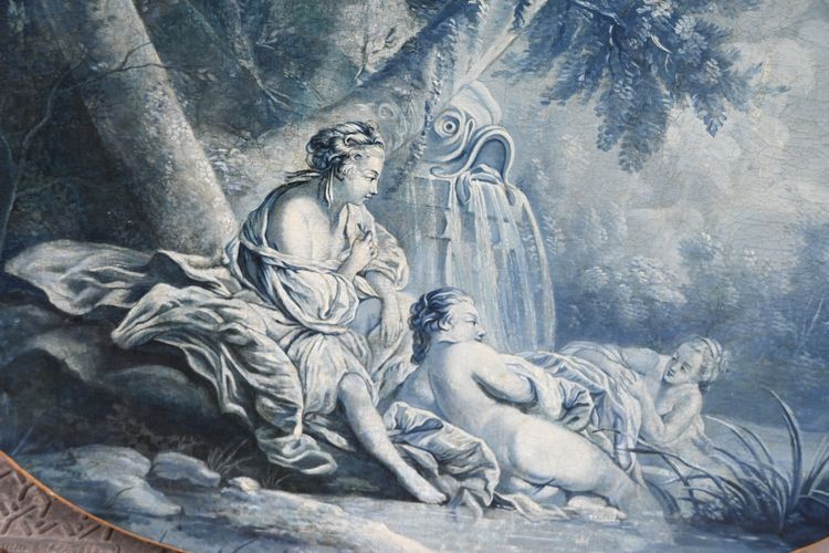 François Boucher , nach , l'Eté , Öl auf Leinwand XVIII